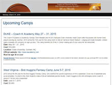Tablet Screenshot of basketballfantasycamps.com